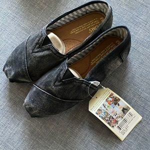 Toms Classic Stone Wash Twill Black